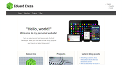 Desktop Screenshot of eduardereza.com